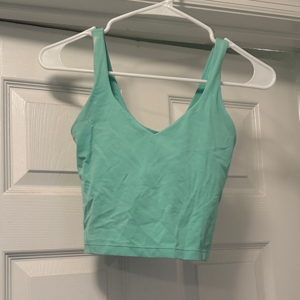 Mint Green lululemon Align tank